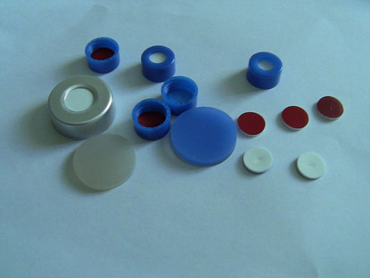 Selo dos septos do silicone da resistência térmica PTFE para a indústria do cromatógrafo